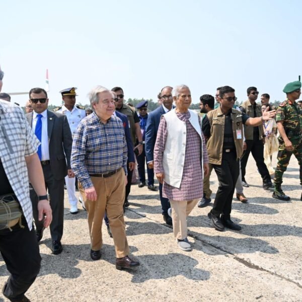 প্রধান উপদেষ্টা ও জাতিসংঘ মহাসচিব কক্সবাজারে রোহিঙ্গা শরণার্থী শিবির…