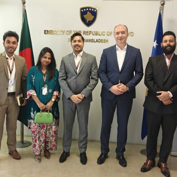 কসোভোর রাষ্ট্রদূতের সঙ্গে IHF প্রতিনিধিদলের বৈঠক