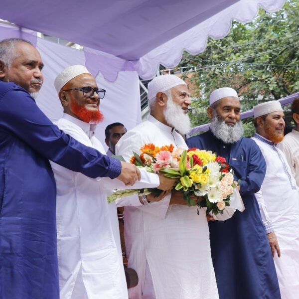 এটিএম আজহারুল ইসলামের মুক্তি উপলক্ষে রাজধানীর শাহবাগে জামায়াতের সংবর্ধনা…