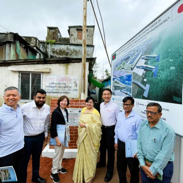 কক্সবাজারে জাইকার মৎস্য প্রকল্প পরিদর্শন করলেন জাইকার নির্বাহী সিনিয়র…