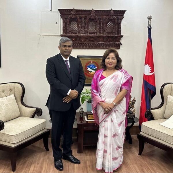 নেপালের পররাষ্ট্রমন্ত্রীর সঙ্গে বাংলাদেশের রাষ্ট্রদূতের সৌজন্য সাক্ষাৎ