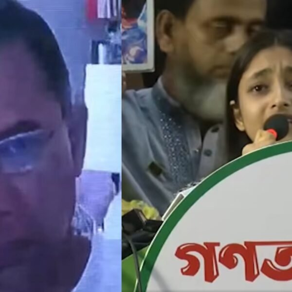বাবাকে জড়িয়ে ধরতে সন্তানের আকুতি শুনে আবেগাপ্লুত হয়ে কাঁদলেন&hellip;