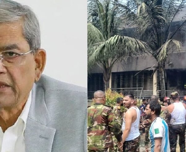 উত্তরায় বিমান দুর্ঘটনায় বিএনপি মহাসচিবের গভীর শোক