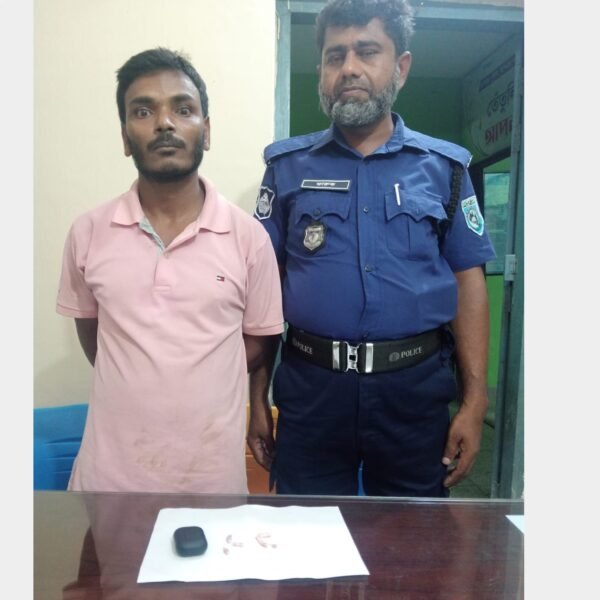 পঞ্চগড়ের তেঁতুলিয়ায় ১৫ পিস ইয়াবা সহ একজন গ্রেফতার