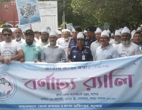 যশোরে জাতীয় মৎস্য সপ্তাহে র্যালি, আলোচনা সভা ও সম্মাননা…