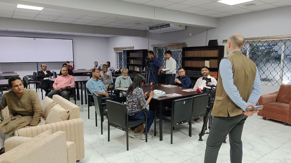 ঢাকাস্থ রাশিয়ান হাউসের আয়োজনে গণমাধ্যম প্রতিনিধিদের সাথে গোলটেবিল বৈঠক…