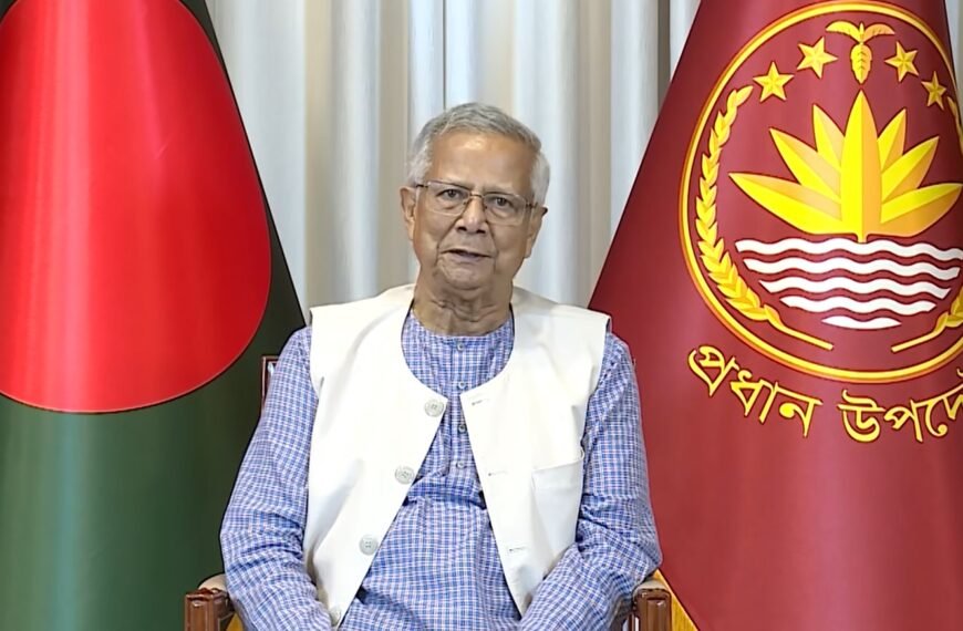 জুলাই গণঅভ্যুত্থান দিবসে জাতির উদ্দেশে…