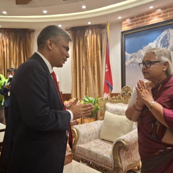 নেপালে নবনিযুক্ত অন্তর্বর্তীকালীন প্রধানমন্ত্রীর সঙ্গে বাংলাদেশের রাষ্ট্রদূতের শুভেচ্ছা বিনিময়