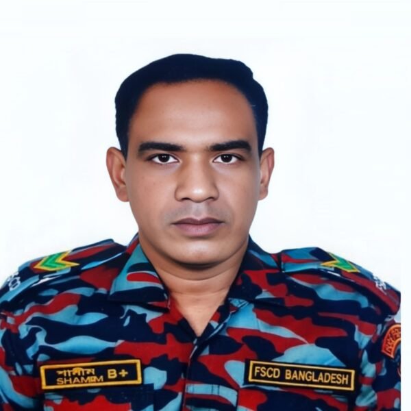 ফায়ার ফাইটার শামীম আহমেদ এর মৃত্যুতে স্বরাষ্ট্র উপদেষ্টার শোক…