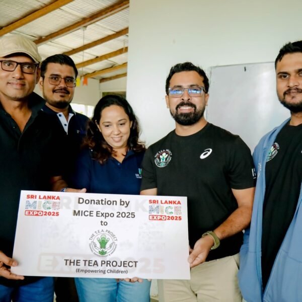 “দ্য T.E.A প্রজেক্ট” কে অনুদান প্রদান করল শ্রীলঙ্কা MICE…