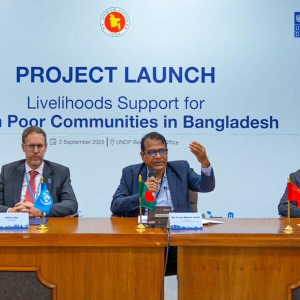 নগর দারিদ্র্য হ্রাসে বাংলাদেশ-চীন-ইউএনডিপি’র যৌথ উদ্যোগে নতুন প্রকল্প উদ্বোধন