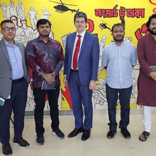 বাংলাদেশে আইএমএফের নবনিযুক্ত রেসিডেন্ট রিপ্রেজেনটেটিভের সঙ্গে এনসিপি নেতৃবৃন্দের সৌজন্য…