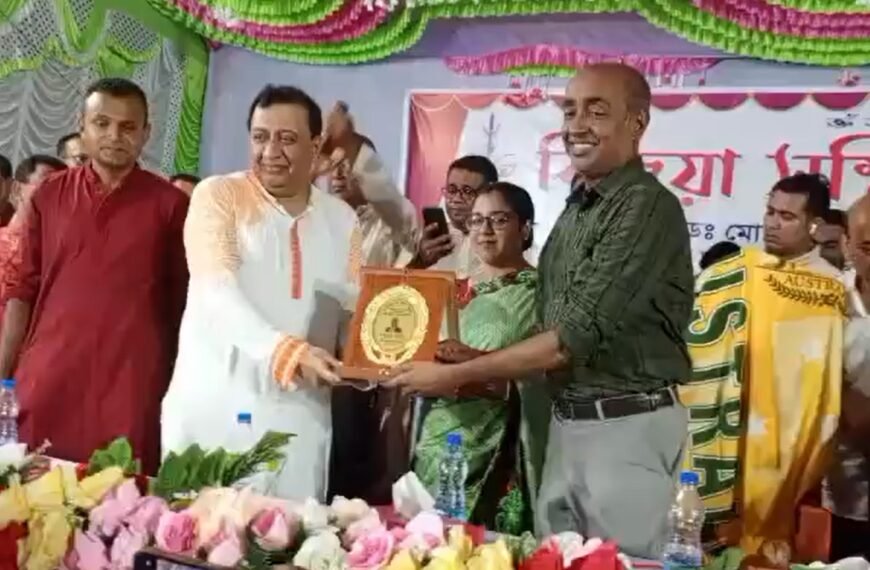 শৈলকুপায় বিজয়া সম্মিলনী ২০২৫ অনুষ্ঠিত