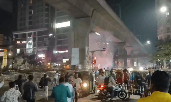 ঢাকায় এনসিপির কার্যালয়ের সামনে ককটেল বিস্ফোরণ