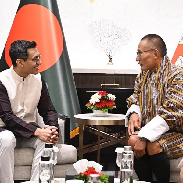 ভুটানের প্রধানমন্ত্রী শেরিং টোবগের সাথে সৌজন্য সাক্ষাৎ করেছেন বিডা&hellip;