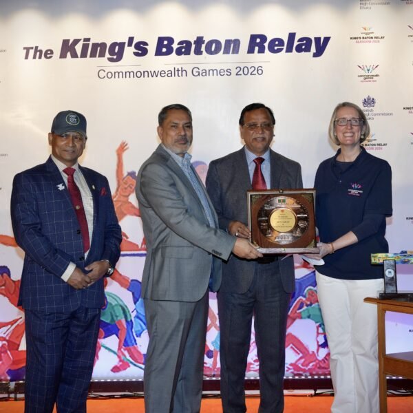 বাংলাদেশে কমনওয়েলথ গেমসের কিংস ব্যাটনের আগমন উদযাপন করলো ব্রিটিশ&hellip;