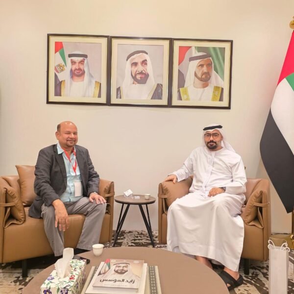 ঢাকায় সংযুক্ত আরব আমিরাতের রাষ্ট্রদূতের সঙ্গে সৌজন্য সাক্ষাৎ করলেন&hellip;