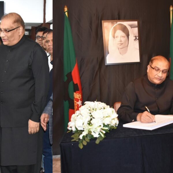 বেগম খালেদা জিয়ার মৃত্যুতে বিএনপি কার্যালয়ে উপস্থিত হয়ে পাকিস্তান&hellip;