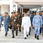 ত্রয়োদশ সংসদ নির্বাচন ও গণভোট সামনে রেখে গাজীপুর পরিদর্শন করলেন তিন বাহিনী প্রধান