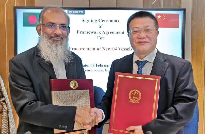নৌ-পরিবহন সক্ষমতা বাড়াতে চীনের সঙ্গে&hellip;