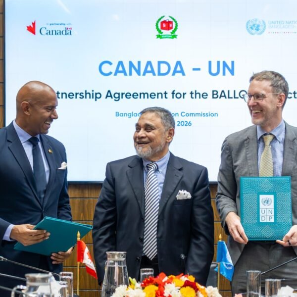 বাংলাদেশের নির্বাচন ব্যবস্থাকে শক্তিশালী করতে ইউএনডিপিকে ২০ লাখ কানাডিয়ান&hellip;