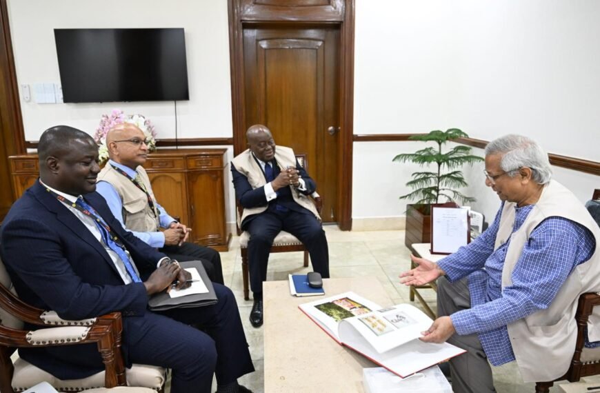 প্রধান উপদেষ্টার সঙ্গে সৌজন্য সাক্ষাৎ&hellip;