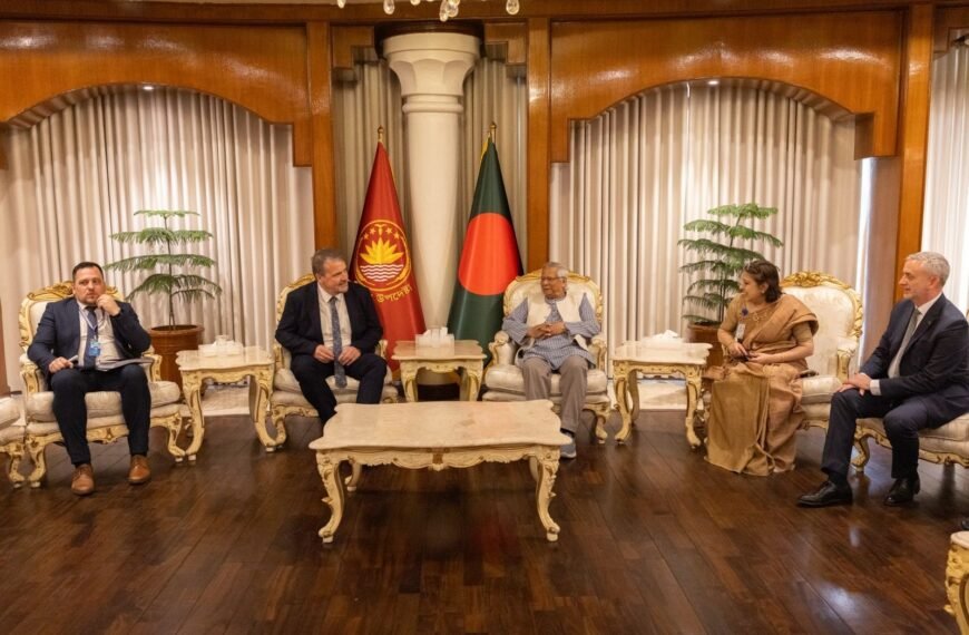 প্রধান উপদেষ্টার সাথে সৌজন্য সাক্ষাৎ&hellip;