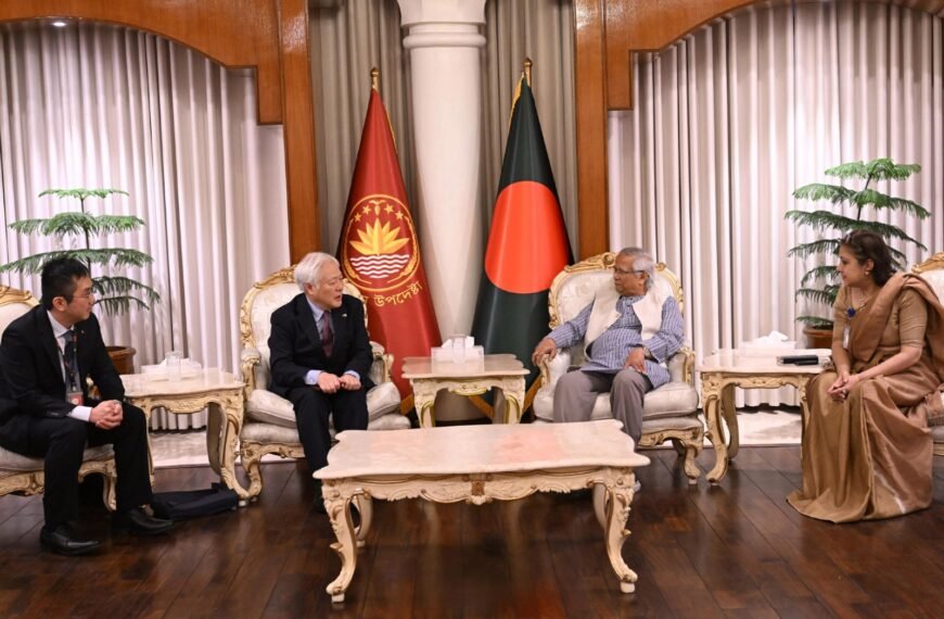 প্রধান উপদেষ্টার সাথে সৌজন্য সাক্ষাৎ&hellip;