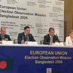 নির্বাচন গ্রহণযোগ্য ও প্রতিদ্বন্দ্বিতামূলক হয়েছে : ইউরোপীয় ইউনিয়নের নির্বাচন পর্যবেক্ষণ মিশন (ইইউ ইওএম)