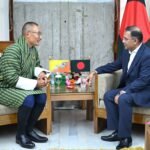 নবনির্বাচিত প্রধানমন্ত্রীর সঙ্গে ভুটানের প্রধানমন্ত্রীর…
