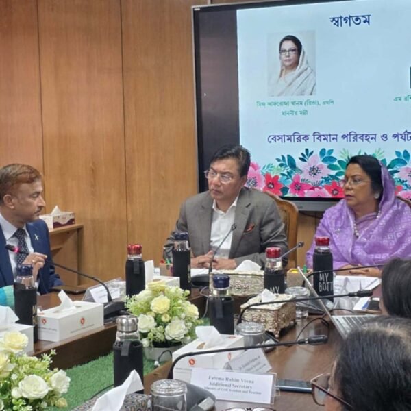 দায়িত্ব গ্রহণ করলেন নতুন বিমান মন্ত্রী ও প্রতিমন্ত্রী