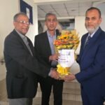 পানি সম্পদ মন্ত্রী শহীদ উদ্দিন চৌধুরী এ্যানি কে PKF আজিজ হালিম খায়ের চৌধুরী চার্টার্ড অ্যাকাউন্ট্যান্টস (PKF AHKC) এর পক্ষ থেকে ফুলের শুভেচ্ছা জানানো হয়েছে