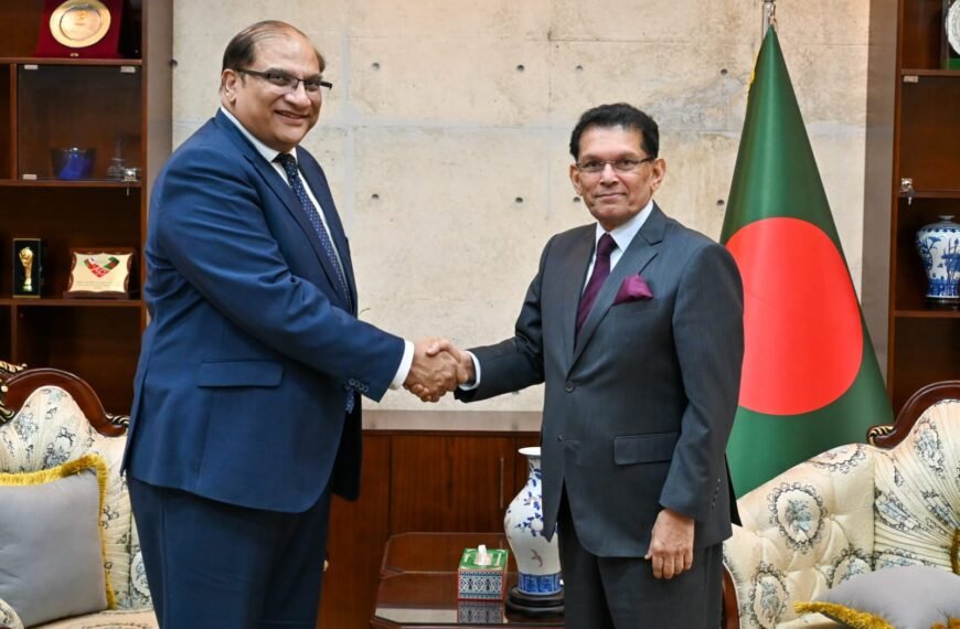 পররাষ্ট্রমন্ত্রী ড. খলিলুর রহমানের সঙ্গে সৌজন্য সাক্ষাৎ…