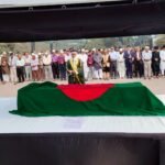 সাবেক সংসদ-সদস্য মিয়া আব্দুল্লাহ ওয়াজেদ এর নামাযে জানাজা অনুষ্ঠিত