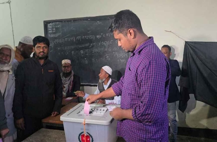 ভোট দিলেন কুমিল্লা-৪ আসনের এনসিপি&hellip;