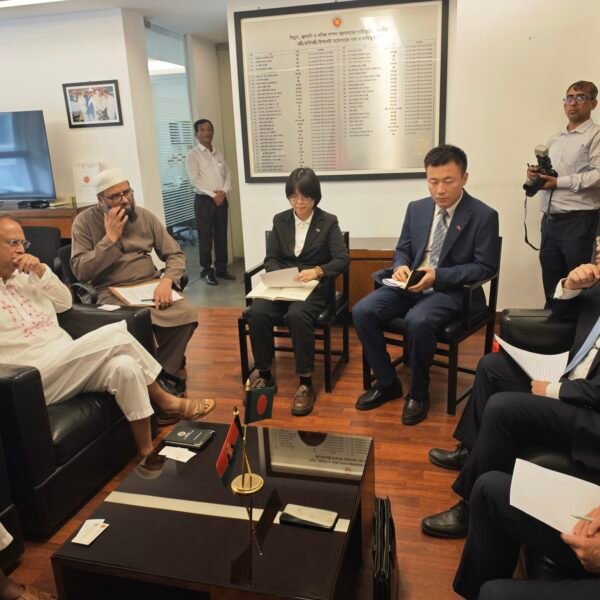 চীন-বাংলাদেশের বিদ্যুৎ ও জ্বালানি খাতে সহযোগিতা জোরদারের আলোচনা অনুষ্ঠিত