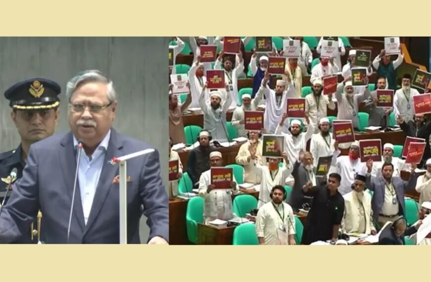 ত্রয়োদশ জাতীয় সংসদের প্রথম অধিবেশনে&hellip;