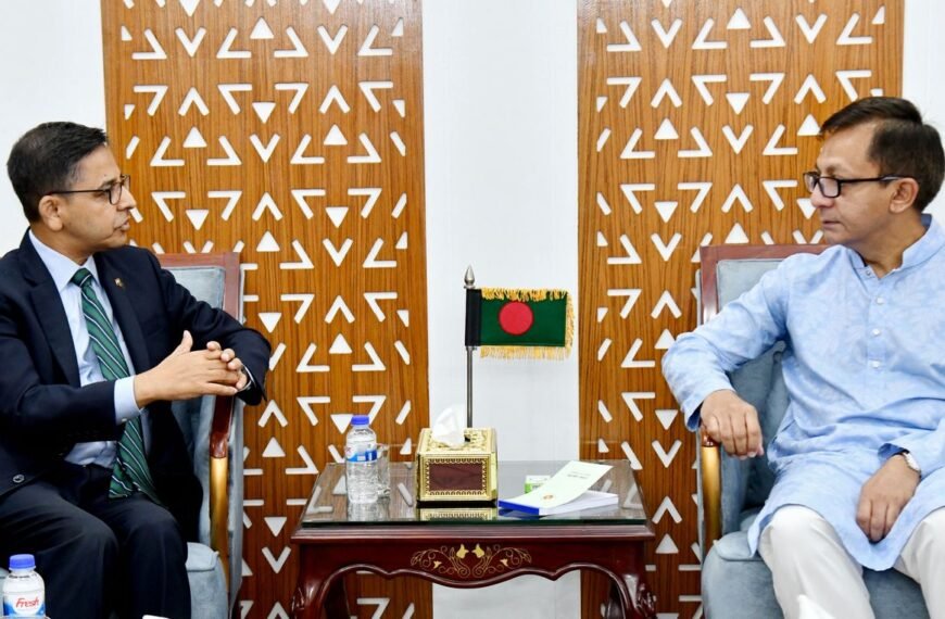 বাংলাদেশের সাথে দ্বিপাক্ষিক অর্থনৈতিক সহযোগিতা সম্প্রসারণে আশাবাদ&hellip;