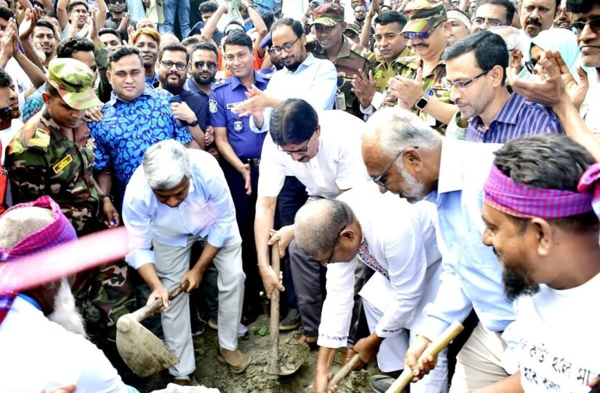 খাল খনন কর্মসূচি শুরু হয়েছিলো&hellip;