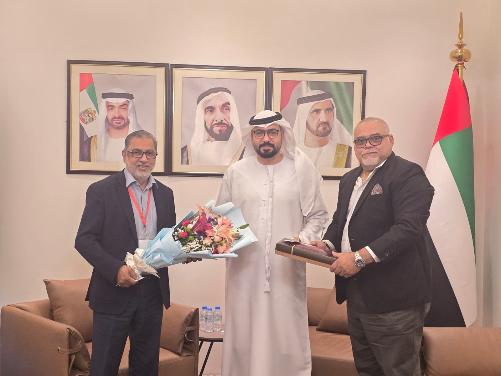 সংযুক্ত আরব আমিরাতের রাষ্ট্রদূতের সঙ্গে সৌজন্য সাক্ষাৎ করলেন এক্সপো হোল্ডিংস বাংলাদেশের প্রতিনিধিদল