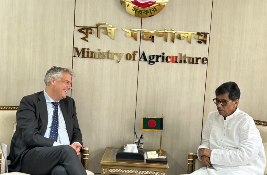 টেকসই কৃষি উন্নয়নে একসঙ্গে কাজ করবে বাংলাদেশ&hellip;
