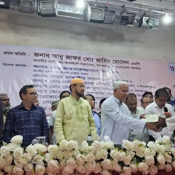 দিনাজপুরে চড়ারহাট থেকে নওদাপাড়া পর্যন্ত পাকা সড়ক নির্মাণ কাজের&hellip;