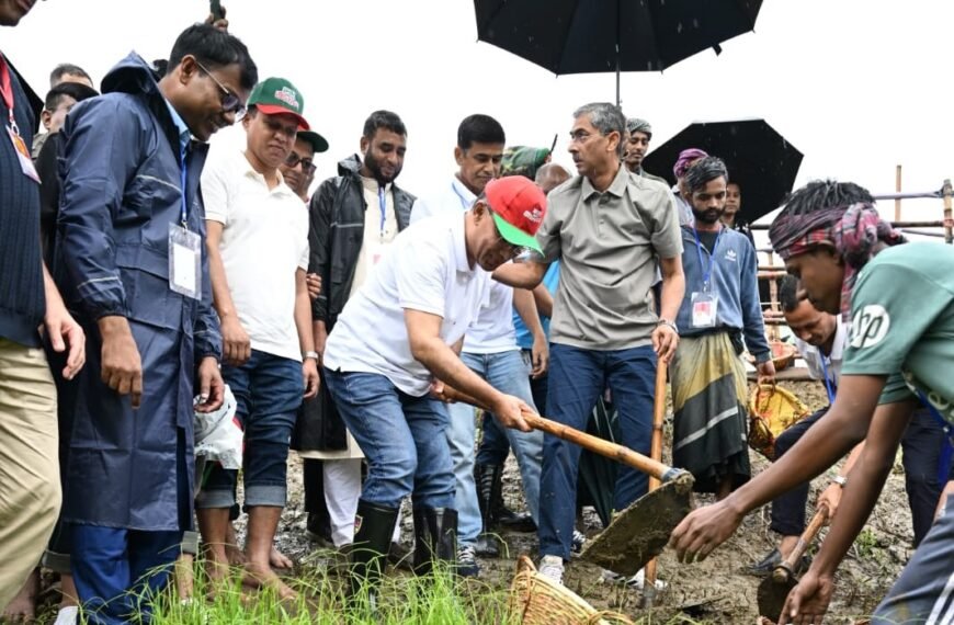 সিলেটে বাসিয়া নদীর খাল পুনঃখনন&hellip;