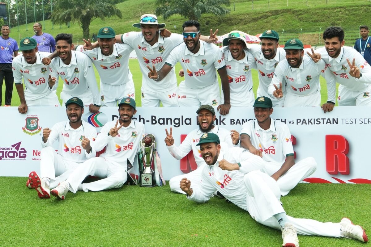 পাকিস্তানকে হারিয়ে টেস্ট সিরিজ জিতল বাংলাদেশ