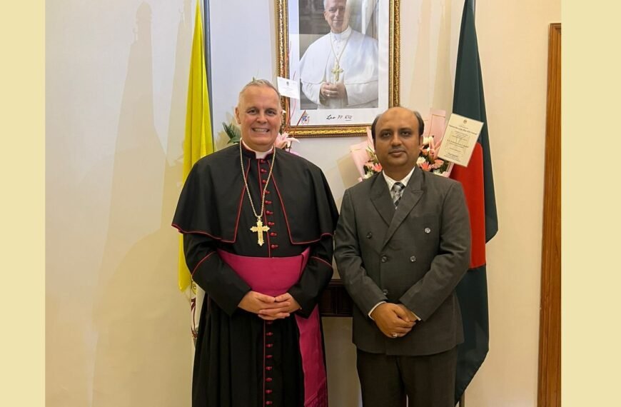 ঢাকায় ভ্যাটিকানের জাতীয় দিবস উদযাপন অনুষ্ঠানে হলি&hellip;