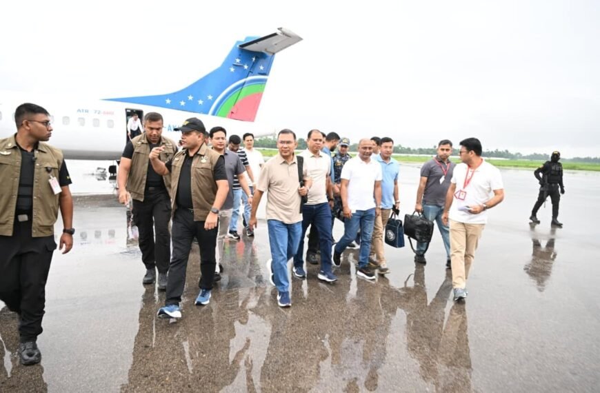 সিলেট হয়ে শ্রীমঙ্গলের পথে প্রধানমন্ত্রী তারেক রহমান