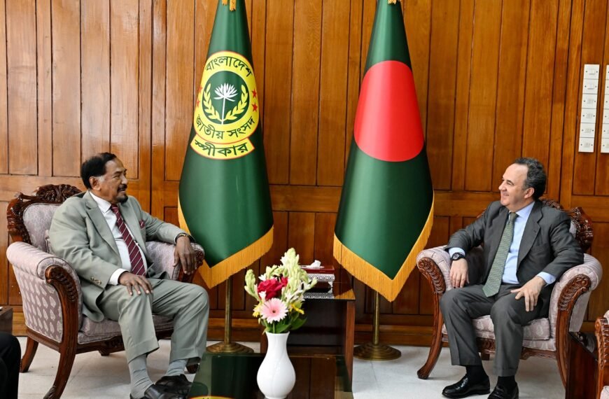 বাংলাদেশে স্পেনের বিনিয়োগ বাড়ানোর আহ্বান স্পীকারের