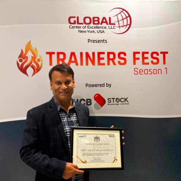 টিএফএ এক্সিলেন্স অ্যাওয়ার্ড পেলেন নজমুল হুদা