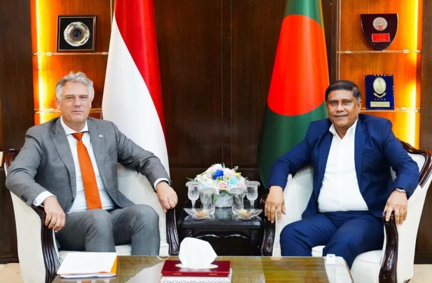বাংলাদেশ–নেদারল্যান্ডস সহযোগিতা জোরদারে প্রতিরক্ষা উপদেষ্টার&hellip;