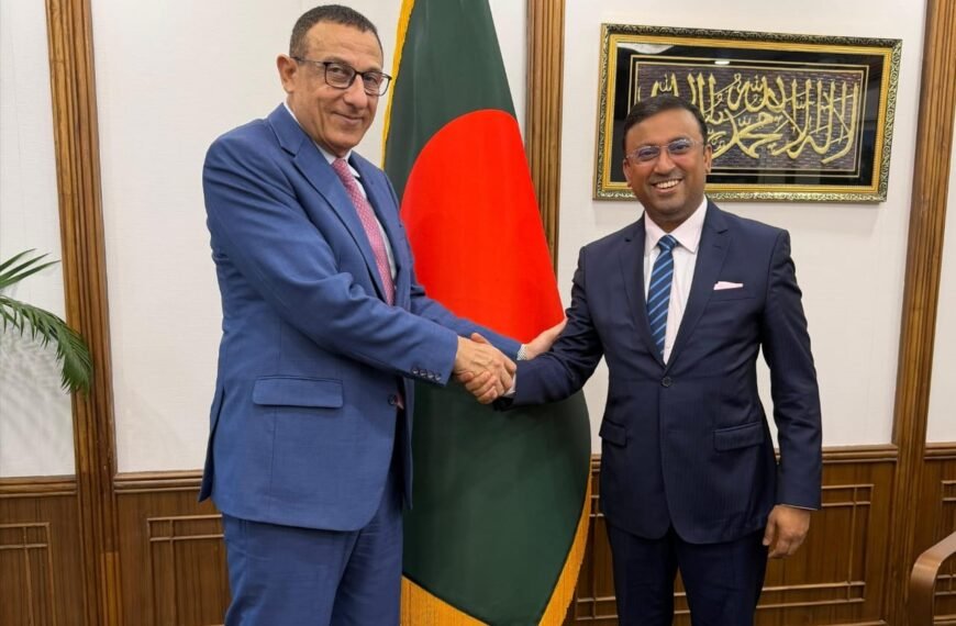 প্রধানমন্ত্রীর পররাষ্ট্রবিষয়ক উপদেষ্টার সঙ্গে সৌজন্য&hellip;